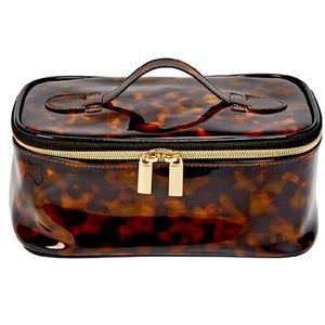 Makeup case tortoise design carrier